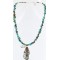 12kt Gold Filled and .925 Sterling Silver Handmade Horse Certified Authentic Navajo Turquoise Native American Necklace 371003507799