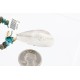 12kt Gold Filled and .925 Sterling Silver Handmade Horse Certified Authentic Navajo Turquoise Native American Necklace 371003507799