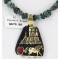 12kt Gold Filled and .925 Sterling Silver Handmade Horse Certified Authentic Navajo Turquoise Native American Necklace 371054141159