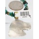 12kt Gold Filled and .925 Sterling Silver HANDMADE Horse Certified Authentic Navajo Turquoise Native American Necklace 371102461522
