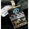 12kt Gold Filled and .925 Sterling Silver Handmade Horse Certified Authentic Navajo Turquoise Native American Necklace 390661816633