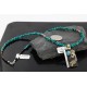 12kt Gold Filled and .925 Sterling Silver Handmade KOKOPELI Certified Authentic Navajo Turquoise Native American Necklace 390746081685