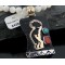 12kt Gold Filled and .925 Sterling Silver Handmade KOKOPELLI Certified Authentic Navajo Turquoise Native American Necklace 370882589618