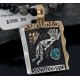 12kt Gold Filled and .925 Sterling Silver Handmade KOKOPELLI Certified Authentic Navajo Turquoise Native American Necklace 370885811699
