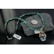 12kt Gold Filled and .925 Sterling Silver Handmade KOKOPELLI Certified Authentic Navajo Turquoise Native American Necklace 370912357154