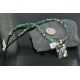 12kt Gold Filled and .925 Sterling Silver Handmade KOKOPELLI Certified Authentic Navajo Turquoise Native American Necklace 370922480908