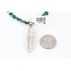 12kt Gold Filled and .925 Sterling Silver Handmade KOKOPELLI Certified Authentic Navajo Turquoise Native American Necklace 371037489523