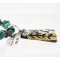 12kt Gold Filled and .925 Sterling Silver Handmade KOKOPELLI Navajo Turquoise Native American Necklace 371060647110 12kt Gold Filled and .925 Sterling Silver Handmade KOKOPELLI Navajo Turquoise Native American Necklace 371060647110