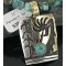 12kt Gold Filled and .925 Sterling Silver Handmade KOKOPELLI Certified Authentic Navajo Turquoise Native American Necklace 390678222684