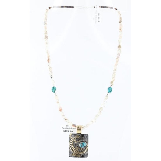 12kt Gold Filled and .925 Sterling Silver Handmade LIZARD Certified Authentic Navajo Turquoise Native American Necklace 371007037281 12kt Gold Filled and .925 Sterling Silver Handmade LIZARD Certified Authentic Navajo Turquoise Native American Necklace 371007037281