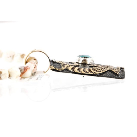 12kt Gold Filled and .925 Sterling Silver Handmade LIZARD Certified Authentic Navajo Turquoise Native American Necklace 371007037281 12kt Gold Filled and .925 Sterling Silver Handmade LIZARD Certified Authentic Navajo Turquoise Native American Necklace 371007037281