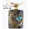 12kt Gold Filled and .925 Sterling Silver Handmade LIZARD Certified Authentic Navajo Turquoise Native American Necklace 371007037281
