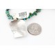 12kt Gold Filled and .925 Sterling Silver Handmade LIZARD Certified Authentic Navajo Turquoise Native American Necklace 371016951279