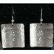 12kt Gold Filled and .925 Sterling Silver Handmade MOUNTAIN Certified Authentic Navajo Earring Native American Earrings 370923034848