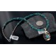 12kt Gold Filled and .925 Sterling Silver Handmade Wave Certified Authentic Navajo Turquoise Native American Necklace 390654545702