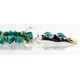 12kt Gold Filled and .925 Sterling Silver Handmade Wave Certified Authentic Navajo Turquoise Native American Necklace 390852222778