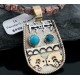 12kt Gold Filled Handmade Bear Turquoise .925 Sterling Silver Certified Authentic Navajo Native American Necklace 390603321286 12kt Gold Filled Handmade Bear Turquoise .925 Sterling Silver Certified Authentic Navajo Native American Necklace 390603321286