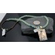 12kt Gold Filled Handmade Bear Turquoise .925 Sterling Silver Certified Authentic Navajo Native American Necklace 390605187240