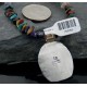 12kt Gold Filled Handmade Buffalo Turquoise .925 Sterling Silver Certified Authentic Navajo Native American Necklace 370801809503