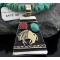 12kt Gold Filled Handmade Buffalo, Turquoise, .925 Sterling Silver Certified Authentic Navajo Native American Necklace 390576057797