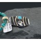 12kt Gold Filled Handmade Buffalo Turquoise .925 Sterling Silver Certified Authentic Navajo Native American Necklace 390587495460