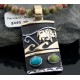 12kt Gold Filled Handmade Buffalo Turquoise .925 Sterling Silver Certified Authentic Navajo Native American Necklace 390590582542 12kt Gold Filled Handmade Buffalo Turquoise .925 Sterling Silver Certified Authentic Navajo Native American Necklace 390590582542