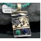 12kt Gold Filled Handmade Buffalo Turquoise .925 Sterling Silver Certified Authentic Navajo Native American Necklace 390592572446