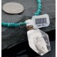 12kt Gold Filled Handmade Eagle Turquoise .925 Sterling Silver Certified Authentic Navajo Native American Necklace 390599158520