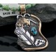 12kt Gold Filled Handmade Feather Buffalo Turquoise .925 Sterling Silver Certified Authentic Navajo Native American Necklace 390602270087
