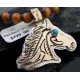 12kt Gold Filled Handmade Horse Certified Authentic .925 Sterling Silver Navajo Turquoise Native American Necklace 370881091129