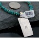 12kt Gold Filled Handmade Kokopelli Certified Authentic Navajo .925 Sterling Silver Turquoise Native American Necklace 370806111322