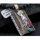12kt Gold Filled Handmade KOKOPELLI Certified Authentic .925 Sterling Silver Navajo Turquoise Native American Necklace 390629421284 12kt Gold Filled Handmade KOKOPELLI Certified Authentic .925 Sterling Silver Navajo Turquoise Native American Necklace 390629421284