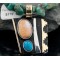 12kt Gold Filled Handmade Mountain Certified Authentic .925 Sterling Silver Navajo Turquoise Native American Necklace 370797836038