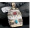 12kt Gold Filled Handmade Storyteller Turquoise Certified Authentic .925 Sterling Silver Navajo Native American Necklace 390597266999