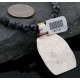 12kt Gold Filled Handmade Storyteller Turquoise Certified Authentic .925 Sterling Silver Navajo Native American Necklace 390597266999