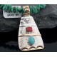 12kt Gold Filled, Handmade Sun, Coral, Turquoise .925 Sterling Silver Certified Authentic Navajo 239 Native American Necklace 390615942430