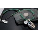 12kt Gold Filled Handmade Turquoise .925 Sterling Silver Certified Authentic Buffalo Navajo Native American Necklace 390603321287