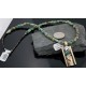 12kt Gold Filled Handmade Wave Certified Authentic .925 Sterling Silver Navajo Turquoise Native American Necklace 390646384025