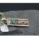 12kt Gold Filled Handmade Wave Certified Authentic .925 Sterling Silver Navajo Turquoise Native American Necklace 390646384025