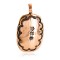 Handmade Certified Authentic Navajo Pure Copper Pendant Native American Necklace 16975-1