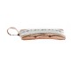Handmade Gecko Certified Authentic Navajo Pure .925 Sterling Silver and Copper Pendant Native American Necklace 16986-1