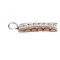 Handmade Horse Certified Authentic Navajo Pure .925 Sterling Silver and Copper Pendant 1 Native American Necklace 16986-3