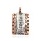 Handmade Horse Certified Authentic Navajo Pure .925 Sterling Silver and Copper Pendant 1 Native American Necklace 16986-3