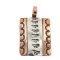 Handmade Horse Certified Authentic Navajo Pure .925 Sterling Silver and Copper Pendant 1 Native American Necklace 16986-3