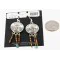Vintage Style OLD Buffalo Coin Navajo .925 Sterling Silver Turquoise Native American Earrings 390773805080 Vintage Style OLD Buffalo Coin Navajo .925 Sterling Silver Turquoise Native American Earrings 390773805080