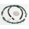 Navajo .925 Sterling Silver Turquoise Native American Necklace 15955-1 Navajo .925 Sterling Silver Turquoise Native American Necklace 15955-1