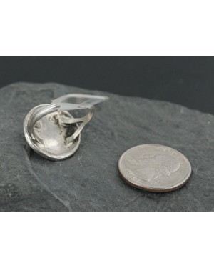 Handmade Indian Head Real Old Buffalo Coin Certified Authentic Navajo .925 Sterling Silver Native American Ring  390718937226