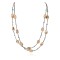 2 Strand Certified Authentic Navajo .925 Sterling Silver Natural Turquoise Agate Native American Necklace  15304-66