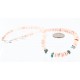 Certified Authentic Navajo .925 Sterling Silver Graduated Melon Shell and Turquoise Native American Necklace 390758598986
