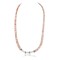 Certified Authentic Navajo .925 Sterling Silver Graduated Melon Shell and Turquoise Native American Necklace 370990907967